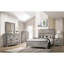  Elements International Millers Cove MC300QB Queen Panel Bed IMAGE 7