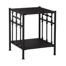 Liberty Furniture Industries Inc. Vintage Series 179-BR61 Open Nightstand - Black IMAGE 1