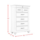 Elements International Slater 6-Drawer Chest SR600CH IMAGE 11