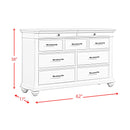 Elements International Slater 9-Drawer Dresser SR600DR IMAGE 12
