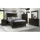  Elements International Slater SR850QB Queen Platform Storage Bed - Black IMAGE 9