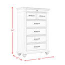 Elements International Slater 6-Drawer Chest SR800CH IMAGE 11