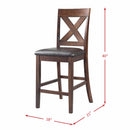 Elements International Alex 7 pc Counter Height Dinette DAX1007CS IMAGE 12