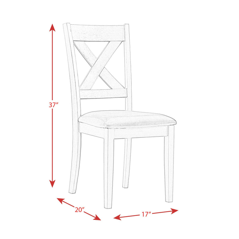 Elements International Alex 7 pc Dinette DAX1007DS IMAGE 19