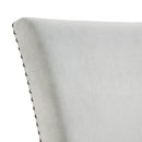 Elements International Francesca CFC300VSC Dining Chair - Gray IMAGE 6