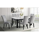 Elements International Francesca CFC300VSC Dining Chair - Gray IMAGE 9
