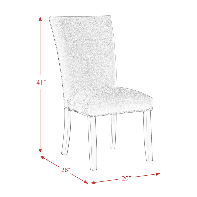 Elements International Francesca CFC700VSC Dining Chair IMAGE 14