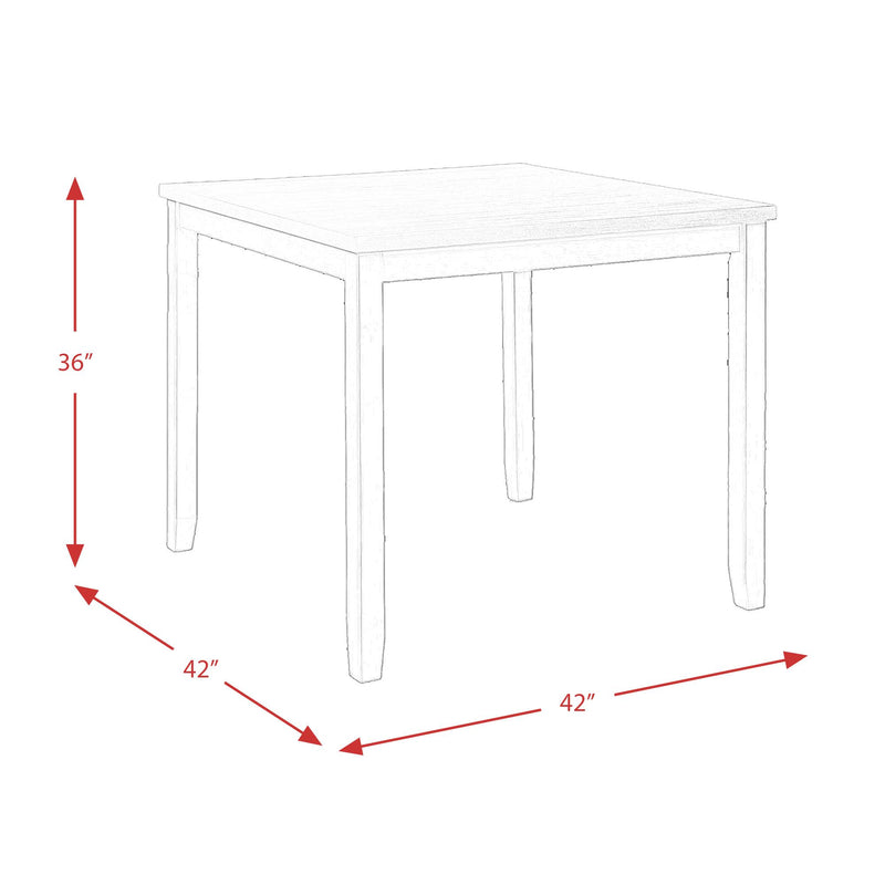 Elements International Martin Gray 5 pc Counter Height Dinette DMT3005CS IMAGE 17