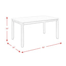  Elements International Martin Gray DMT3005DS 5 pc Dinette IMAGE 19
