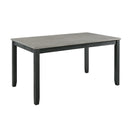  Elements International Martin Gray DMT3005DS 5 pc Dinette IMAGE 2