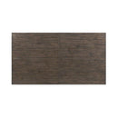 Elements International Stone DST190CDTB Counter Height Dining Table - Smokey Walnut IMAGE 4