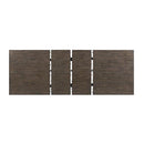 Elements International Stone DST190CDTB Counter Height Dining Table - Smokey Walnut IMAGE 5