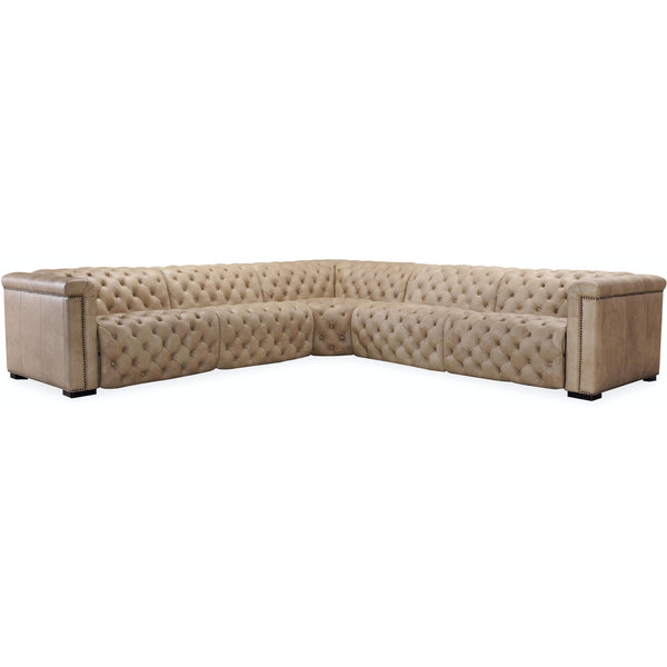Hooker Furniture SS434-G5PS-082 Savion Grandier 5 pc Sectional with Power Recline & Power Headrest IMAGE 1