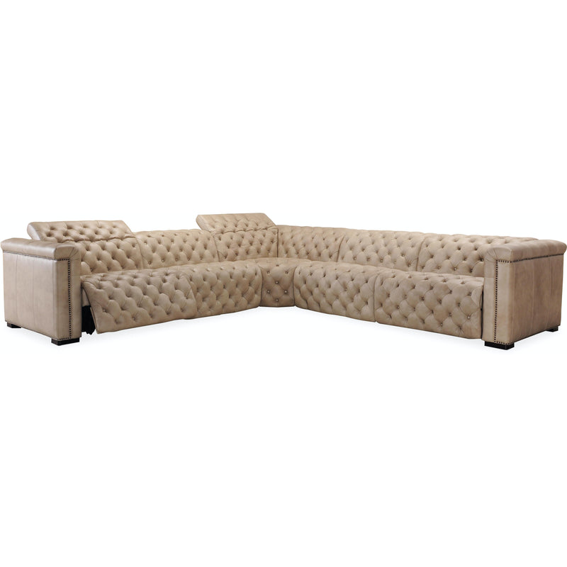 Hooker Furniture SS434-G5PS-082 Savion Grandier 5 pc Sectional with Power Recline & Power Headrest IMAGE 4