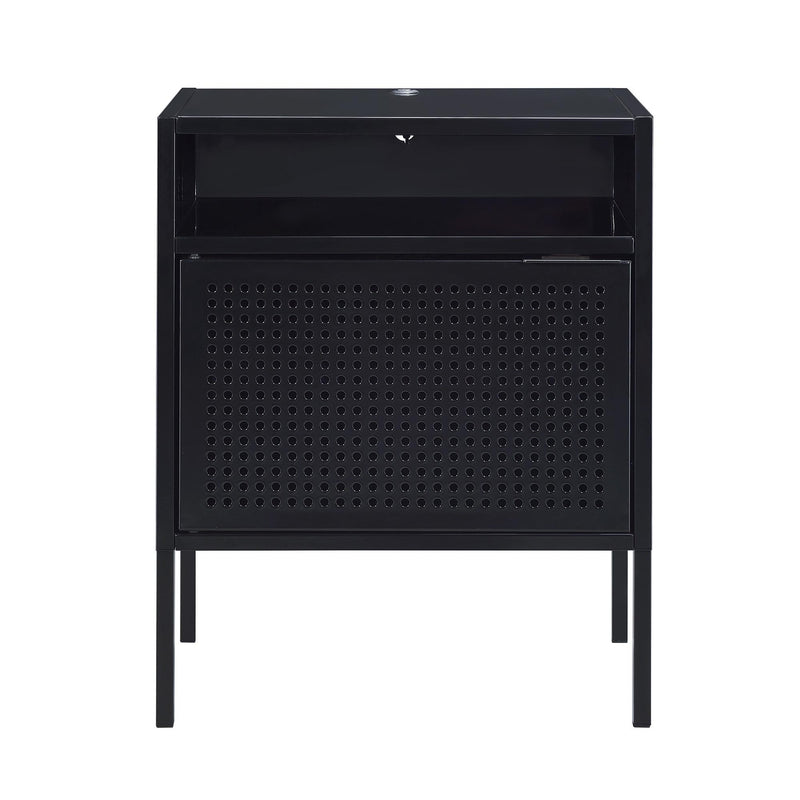 Elements International Ember CEB800NSE Nightstand - Black IMAGE 2