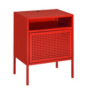 Elements International Ember CEB400NSE Nightstand - Red IMAGE 1
