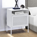 Elements International Ember CEB700NSE Nightstand - White IMAGE 9