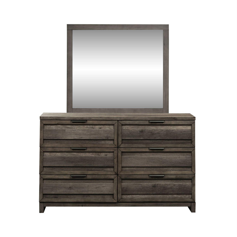 Liberty Furniture Industries Inc. Tanners Creek 686-BR-DM Dresser & Mirror IMAGE 1