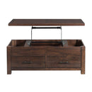  Elements International Jax TJX100CTLT Lift Top Coffee Table IMAGE 2
