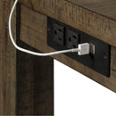  Elements International Stone 4 pc Counter Height Dinette - Gray IMAGE 10