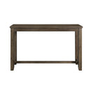  Elements International Stone 4 pc Counter Height Dinette - Gray IMAGE 4