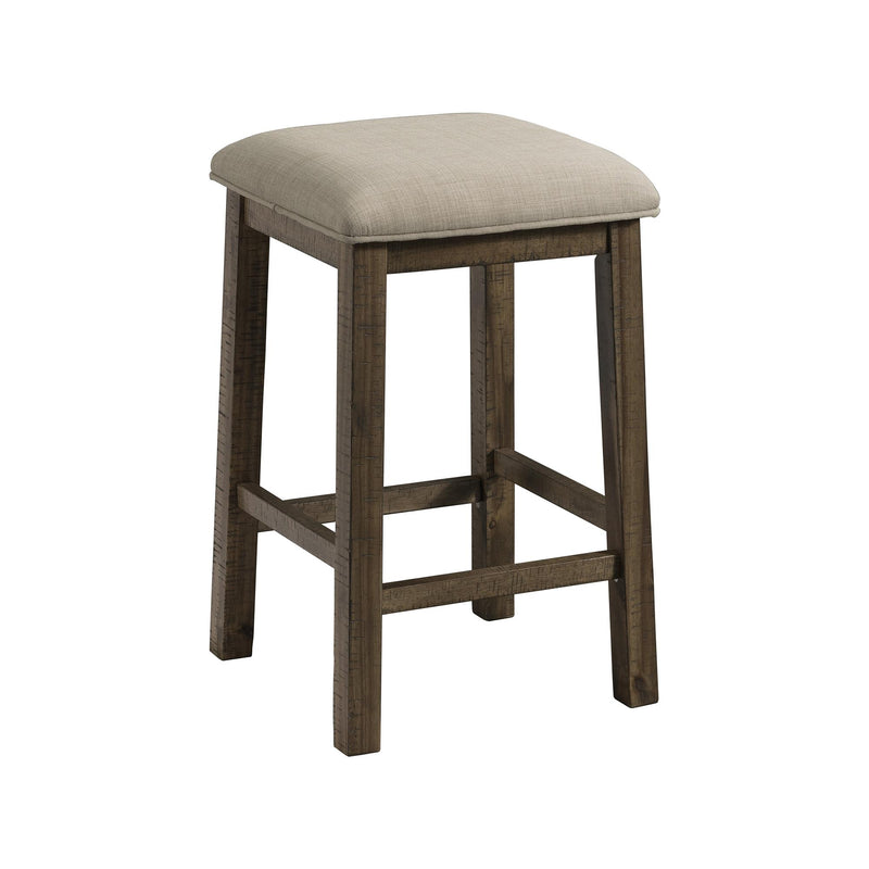  Elements International Stone 4 pc Counter Height Dinette - Gray IMAGE 6