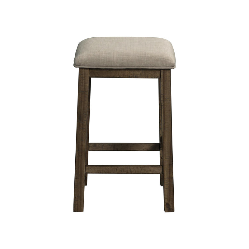  Elements International Stone 4 pc Counter Height Dinette - Gray IMAGE 7
