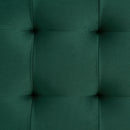  Elements International Crosby Tufted Storage Ottoman - Evergreen IMAGE 12
