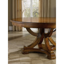 Hooker Furniture 5323-75206 Tynecastle Round Pedestal Dining Table with One 18'' Leaf IMAGE 3