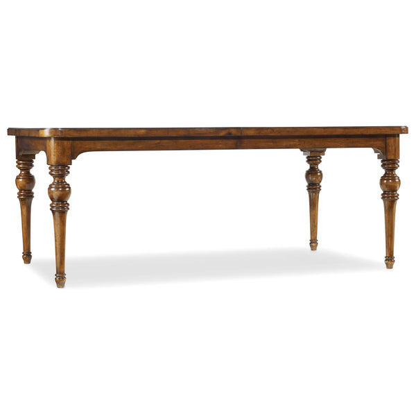 Hooker Furniture 5323-75200 Tynecastle Rectangle Leg Dining Table with Two 18'' Leaves IMAGE 1