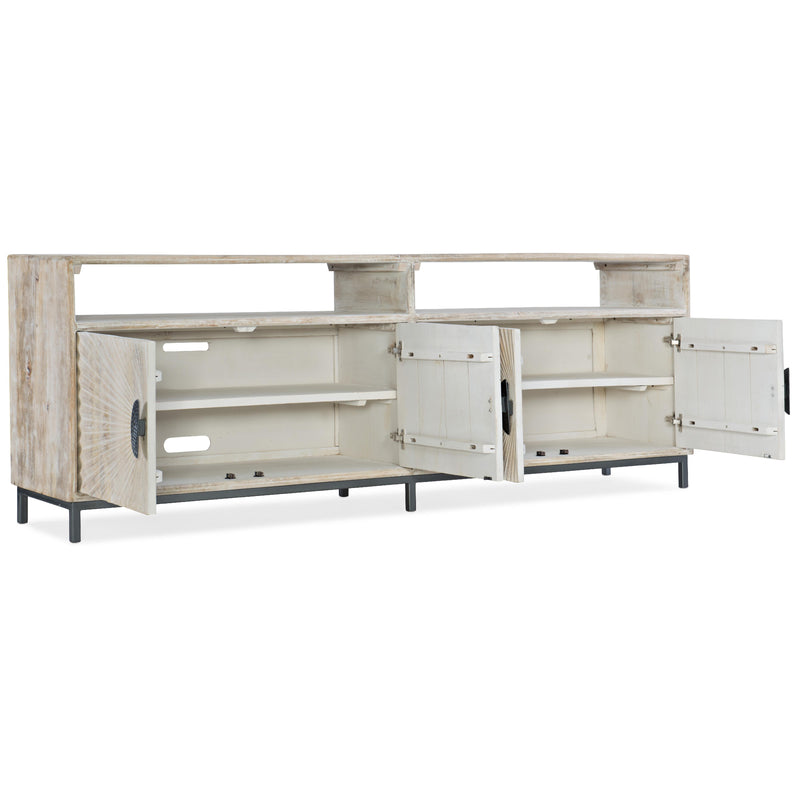 Hooker Furniture 5560-55486-LTWD Door Entertainment Console IMAGE 2