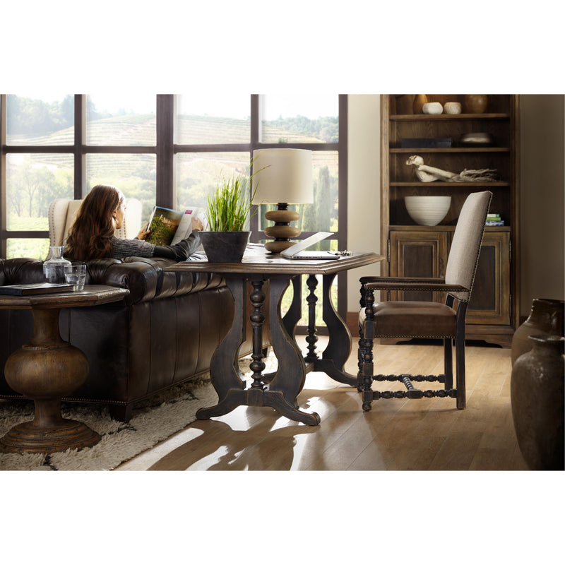 Hooker Furniture 5960-75400-BLK Hill Country Comfort Upholstered Arm Chair IMAGE 7