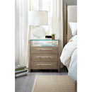 Hooker Furniture 6050-90016-GRY Affinity Three-Drawer Nightstand IMAGE 3
