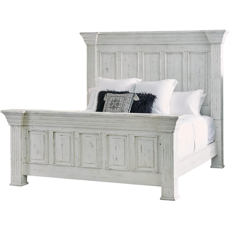 Elements International Olivia MBLV700QB Queen Bed - White IMAGE 1