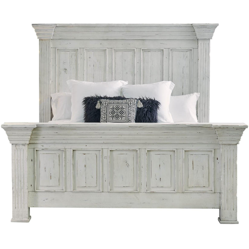 Elements International Olivia MBLV700QB Queen Bed - White IMAGE 2