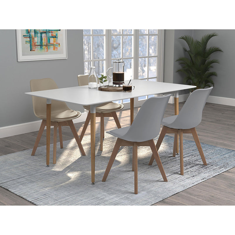 Coaster Furniture Caballo 110152 Polypropylene Dining Side Chair - Tan (Set of 2) IMAGE 10