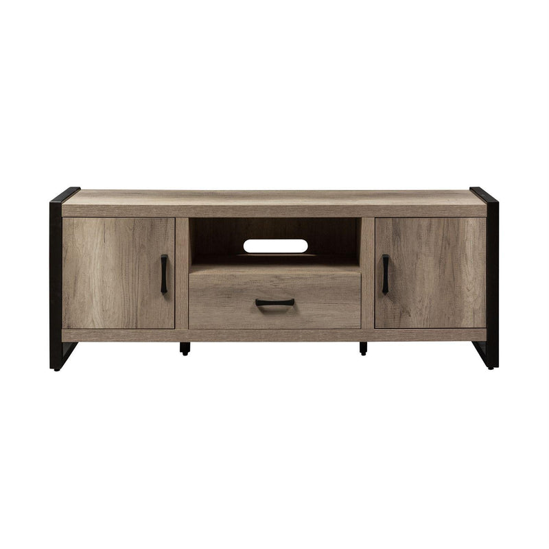 Liberty Furniture Industries Inc. Sun Valley 439-TV64 64 Inch TV Console w/ Faux Metal IMAGE 1