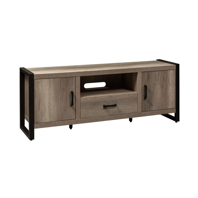 Liberty Furniture Industries Inc. Sun Valley 439-TV64 64 Inch TV Console w/ Faux Metal IMAGE 2