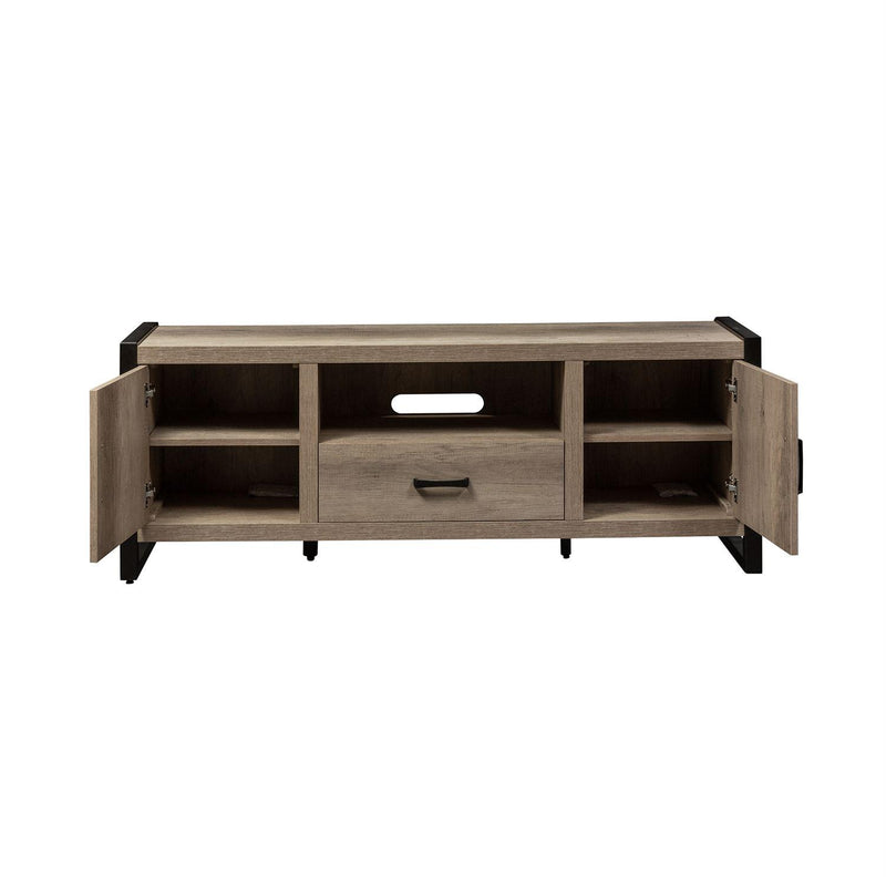 Liberty Furniture Industries Inc. Sun Valley 439-TV64 64 Inch TV Console w/ Faux Metal IMAGE 3