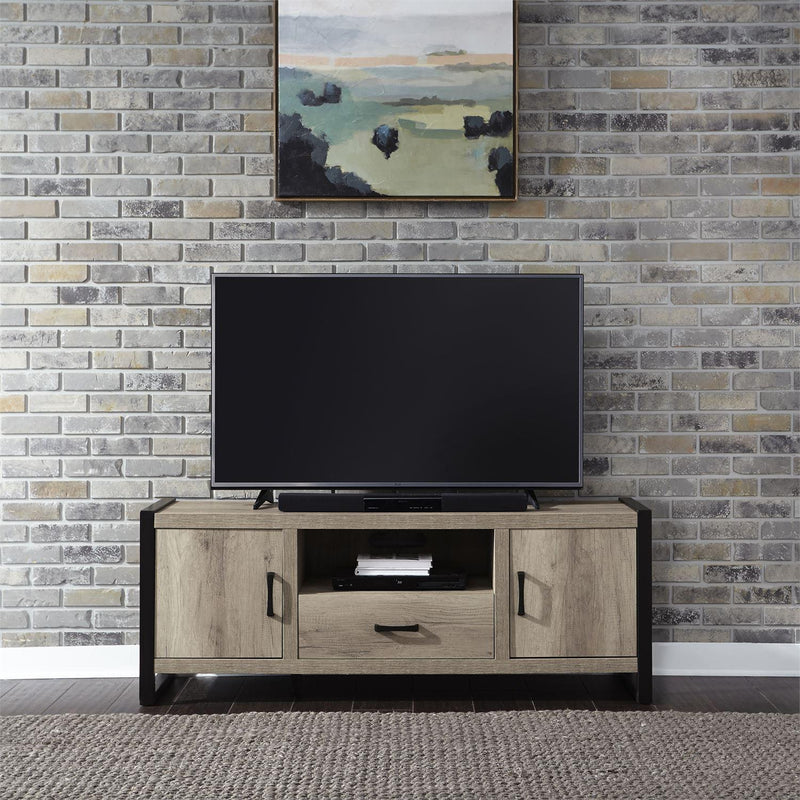 Liberty Furniture Industries Inc. Sun Valley 439-TV64 64 Inch TV Console w/ Faux Metal IMAGE 9
