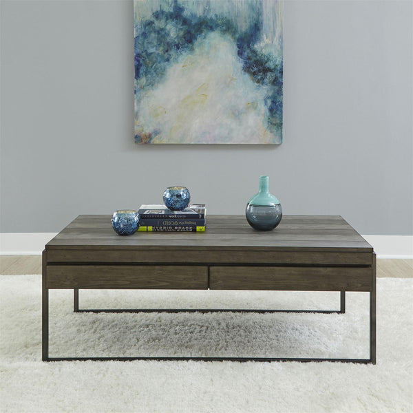 Liberty Furniture Industries Inc. Gateway 393-OT1010 Rectangular Cocktail Table IMAGE 1