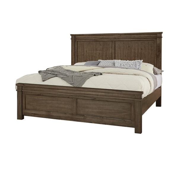 Artisan & Post Cool Rustic 170 Queen Mansion Bed - Mink IMAGE 1