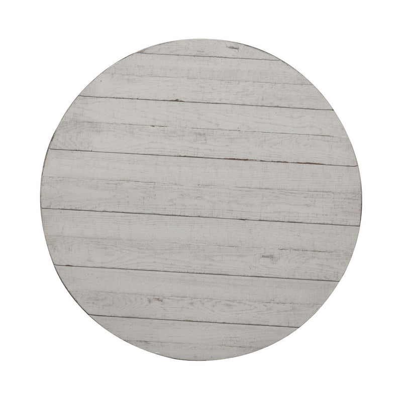 Liberty Furniture Industries Inc. Modern Farmhouse 406W-OT1011 Drum Cocktail Table IMAGE 2