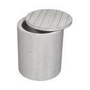 Liberty Furniture Industries Inc. Modern Farmhouse 406W-OT1021 Drum End Table IMAGE 2