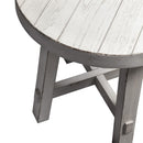 Liberty Furniture Industries Inc. Modern Farmhouse 406W-OT1024 Splay Leg Round End Table IMAGE 4