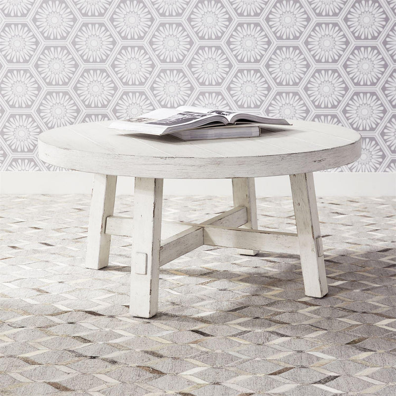 Liberty Furniture Industries Inc. Modern Farmhouse 406W-OT-3PCS Occasional Table Set IMAGE 2