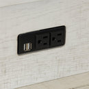 Liberty Furniture Industries Inc. Modern Farmhouse 406W-OT7837 Console Bar Table IMAGE 6