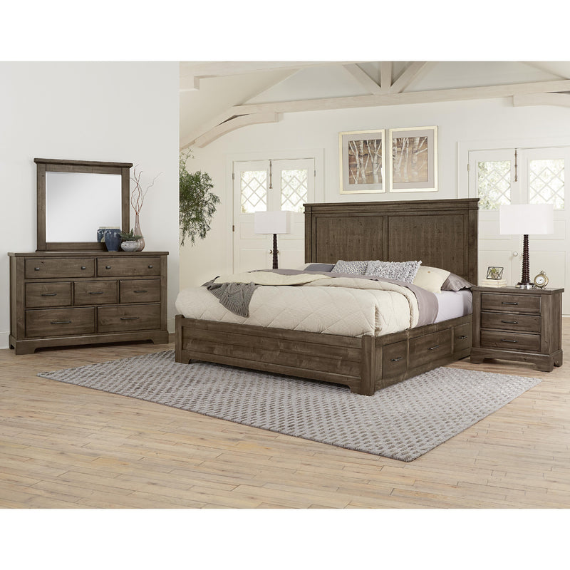 Vaughan-Bassett Cool Rustic 3-Drawer Nightstand 170-227 IMAGE 3