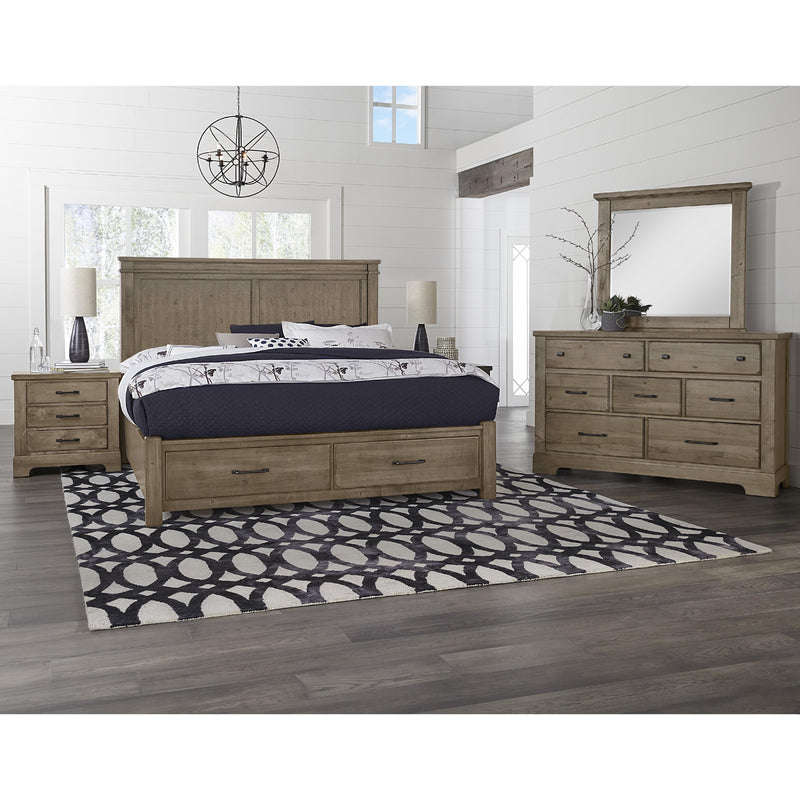 Vaughan-Bassett Cool Rustic Landscape Dresser Mirror 172-446 IMAGE 3
