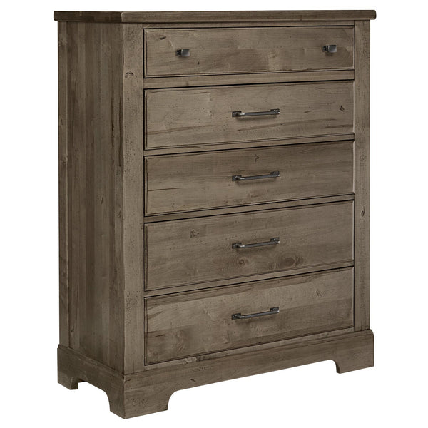 Vaughan-Bassett Cool Rustic 5-Drawer Chest 172-115 IMAGE 1